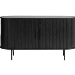 Fabrique de Styles Buffet en placage chêne 140x45cm - Nola* Buffets Et Vitrines