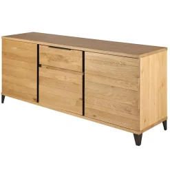 Fabrique de Styles Buffet enfilade chêne massif 3 portes et tiroir - Manny* Buffets Et Vitrines