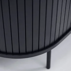 Fabrique de Styles Buffet placage chêne 3 étagères h118cm - Nola* Buffets Et Vitrines