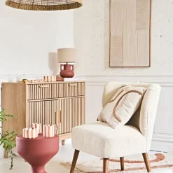 Fabrique de Styles Cadre en coton et sapin 54x82cm - Lignes* Cadres Déco Et Affiches