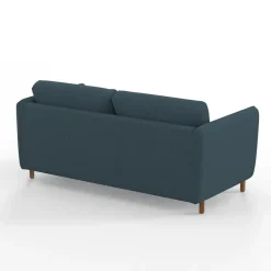 Fabrique de Styles Canapé convertible 2 places Gustave - Tissu Texturé - Crown Moutarde* Canapés Convertibles