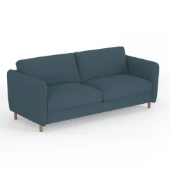 Fabrique de Styles Canapé convertible 2 places Gustave - Tissu Texturé - Crown Moutarde* Canapés Convertibles