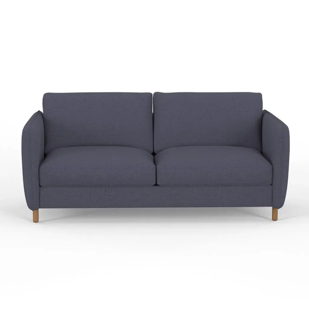 Fabrique de Styles Canapé convertible 2 places Gustave - Tissu Texturé - Crown Moutarde* Canapés Convertibles