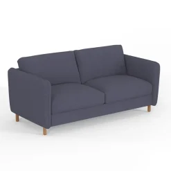 Fabrique de Styles Canapé convertible 2 places Gustave - Tissu Texturé - Crown Moutarde* Canapés Convertibles