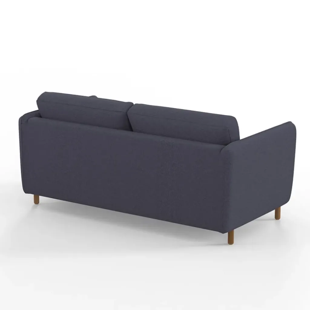 Fabrique de Styles Canapé convertible 2 places Gustave - Tissu Texturé - Crown Moutarde* Canapés Convertibles