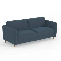 Fabrique de Styles Canapé convertible 2 places Bultex Gustave - Velours Vintage - Adore Anthracite* Canapés Convertibles