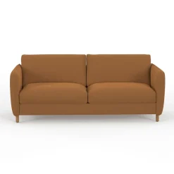 Fabrique de Styles Canapé convertible 2 places Bultex Gustave - Velours Vintage - Adore Anthracite* Canapés Convertibles