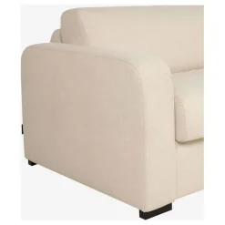 Fabrique de Styles Canapé convertible 28kg 2 places en tissu lenny crème - Porto* Canapés Convertibles