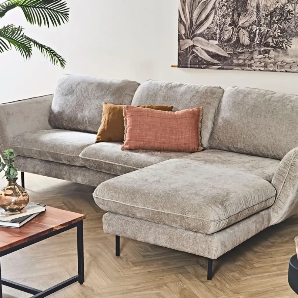 Fabrique de Styles Canapé d'angle droit 4 places Axel - Perfect Harmony -* Canapés D'angle