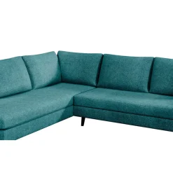 Fabrique de Styles Canapé d'angle gauche 5 places André - tissu texturé - Crown moutarde* Canapés D'angle