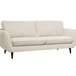 Fabrique de Styles Canapé fixe 2 places AXEL - Effet Velours - Seven Anthracite* Canapés Fixes