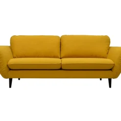 Fabrique de Styles Canapé fixe 2 places AXEL - Tissu Texturé - Crown Black* Canapés Fixes