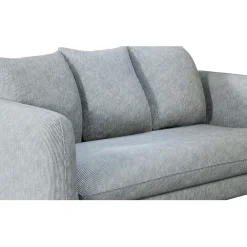 Fabrique de Styles Canapé fixe 3 places Basile - Effet Velours Côtelé - Fjord Écru* Canapés Fixes