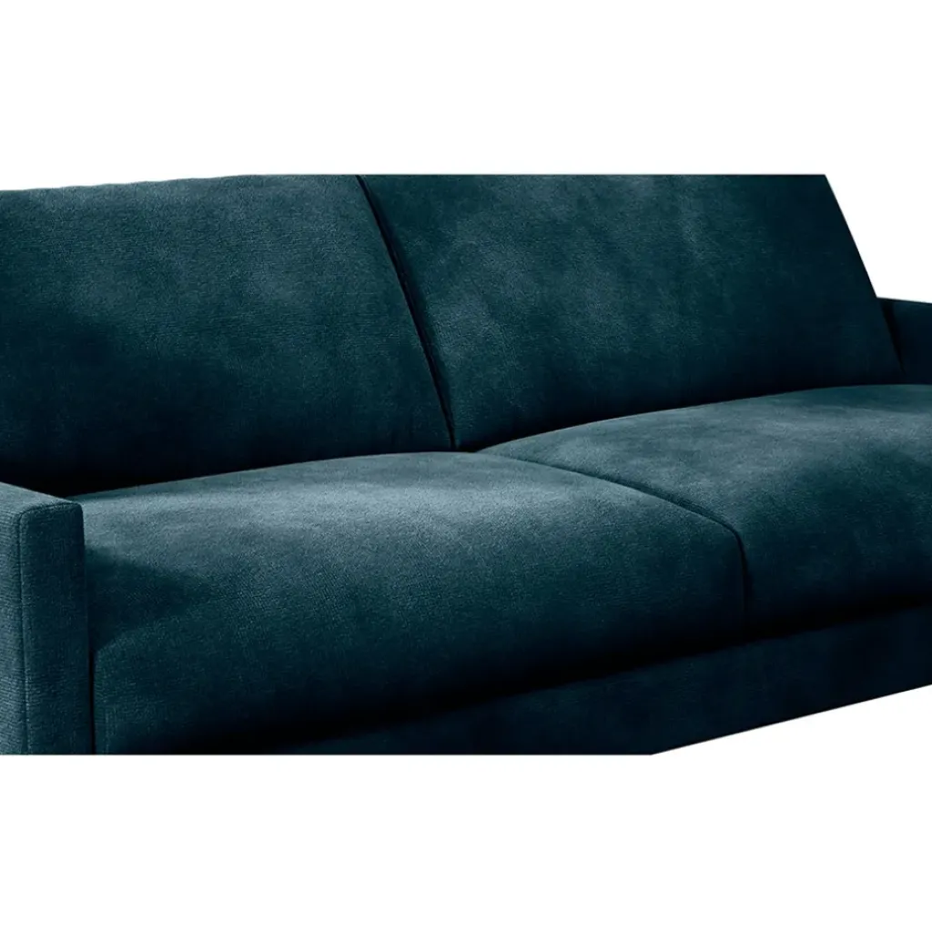 Fabrique de Styles Canapé fixe 3 places Gaspard - Velours Vintage - Adore Anthracite* Canapés Fixes