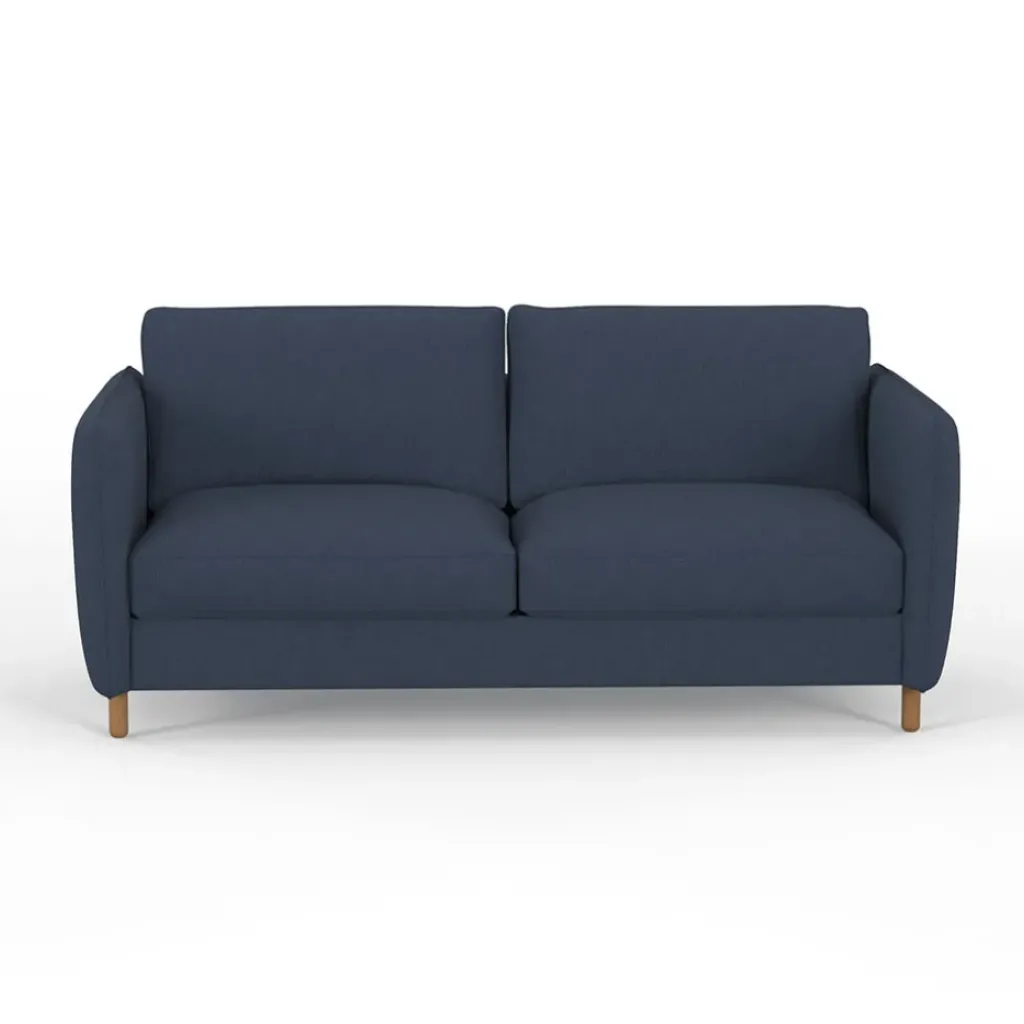 Fabrique de Styles Canapé fixe 4 places Gustave - Velours Texturé - Dany Ecru* Canapés Fixes