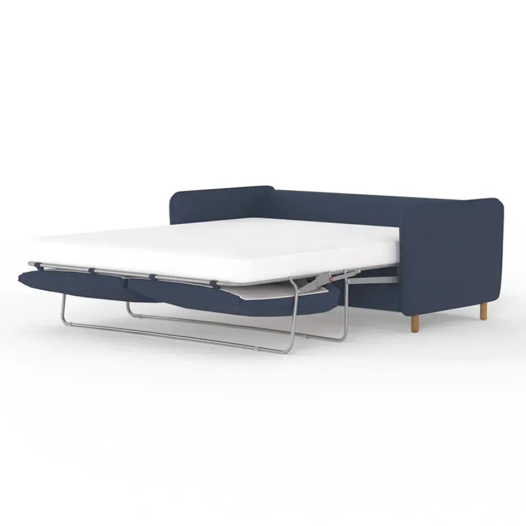 Fabrique de Styles Canapé fixe 4 places Gustave - Velours Texturé - Dany Ecru* Canapés Fixes