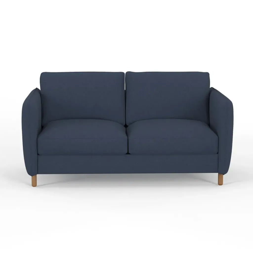 Fabrique de Styles Canapé fixe 4 places Gustave - Velours Texturé - Dany Ecru* Canapés Fixes