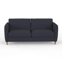 Fabrique de Styles Canapé fixe 4 places Gustave - Velours Texturé - Dany Ecru* Canapés Fixes