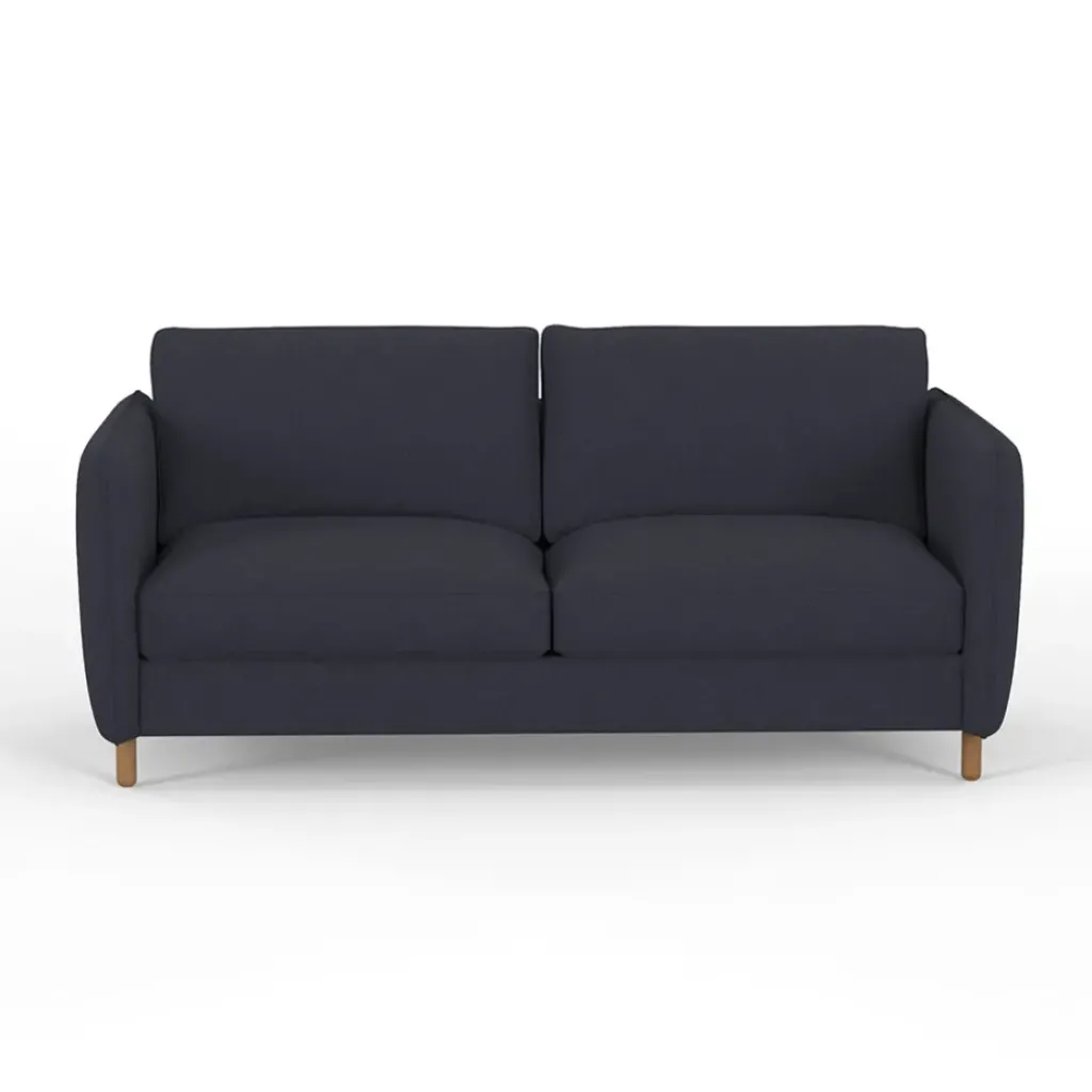 Fabrique de Styles Canapé fixe 4 places Gustave - Velours Texturé - Dany Ecru* Canapés Fixes