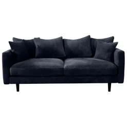 Fabrique de Styles Canapé fixe 4 places Marius - Effet Velours - Seven Turtle* Canapés Fixes