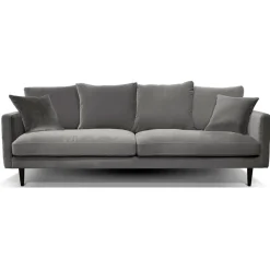 Fabrique de Styles Canapé fixe 4 places Marius - Velours Vintage - Adore Gold* Canapés Fixes