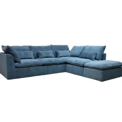 Fabrique de Styles Canapé modulable 4 places é avec pouf - Auguste* Canapés Modulables