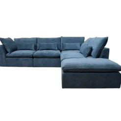 Fabrique de Styles Canapé modulable 4 places é avec pouf - Auguste* Canapés Modulables