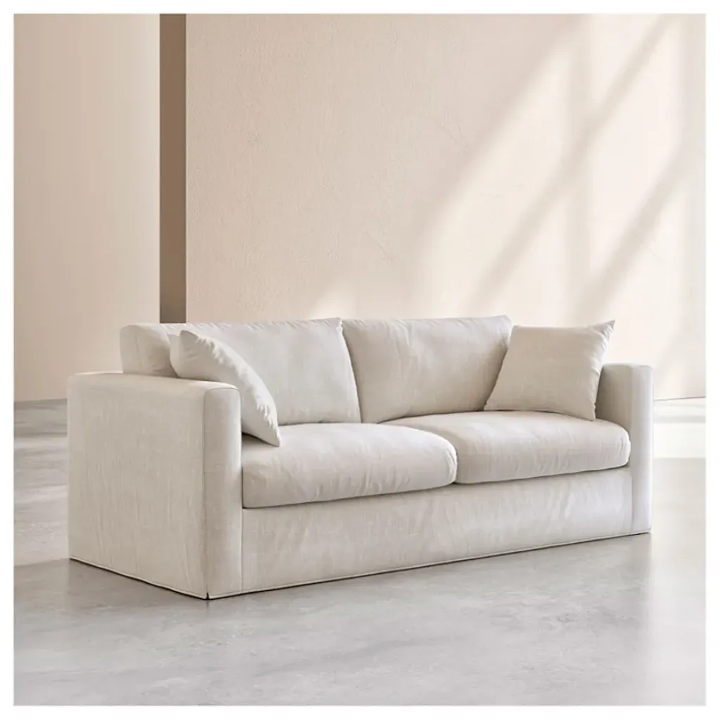 Fabrique de Styles Canape 3 places déhoussable en tissu - Graff* Canapés Fixes