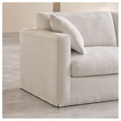 Fabrique de Styles Canape 3 places déhoussable en tissu - Graff* Canapés Fixes