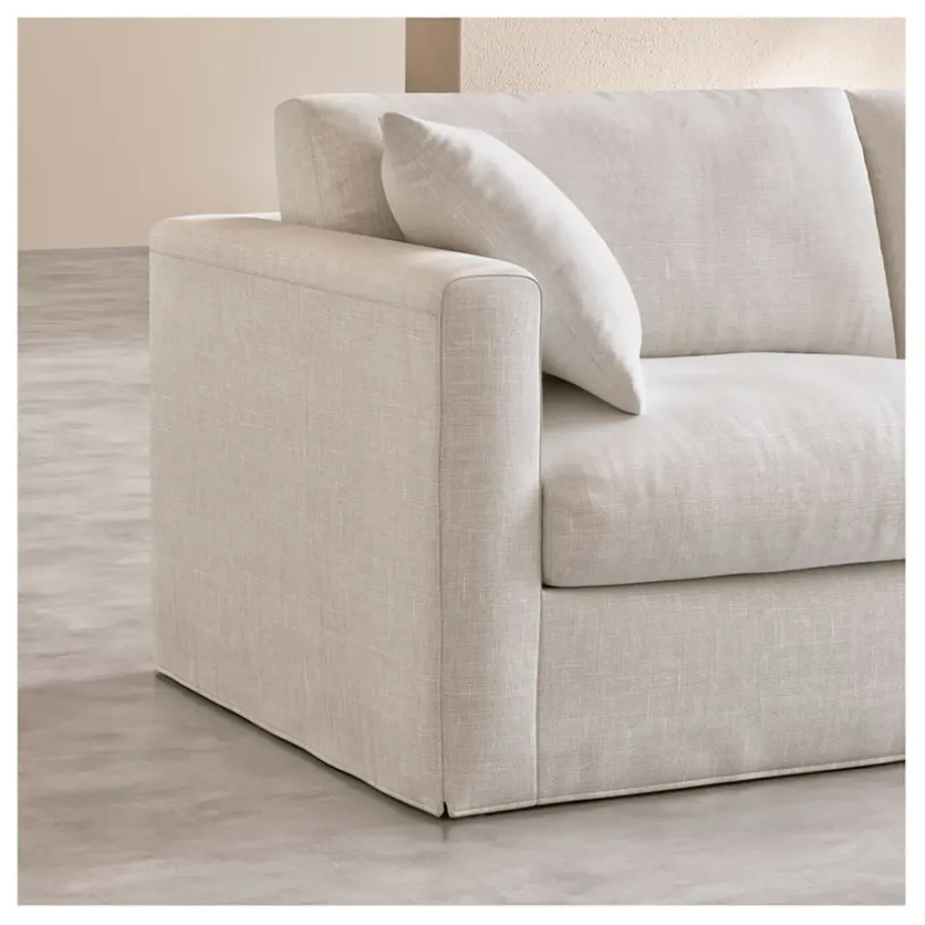 Fabrique de Styles Canape 3 places déhoussable en tissu - Graff* Canapés Fixes