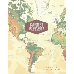 Fabrique de Styles Carnet de voyage tour du monde* Papeterie