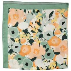 Fabrique de Styles Carré de soie 66cm - Garden* Accessoires Mode