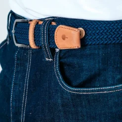 Fabrique de Styles Ceinture tressée marine taille unique* Accessoires Mode