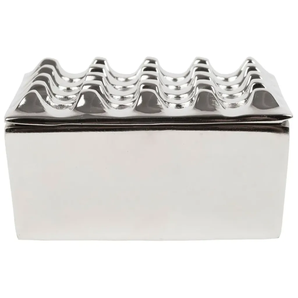 Fabrique de Styles Cendrier en aluminium d13cm - Riva* Petits Objets Déco