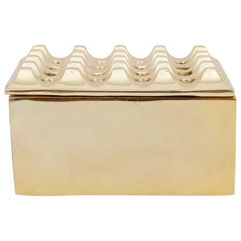 Fabrique de Styles Cendrier en aluminium d13cm - Riva* Petits Objets Déco