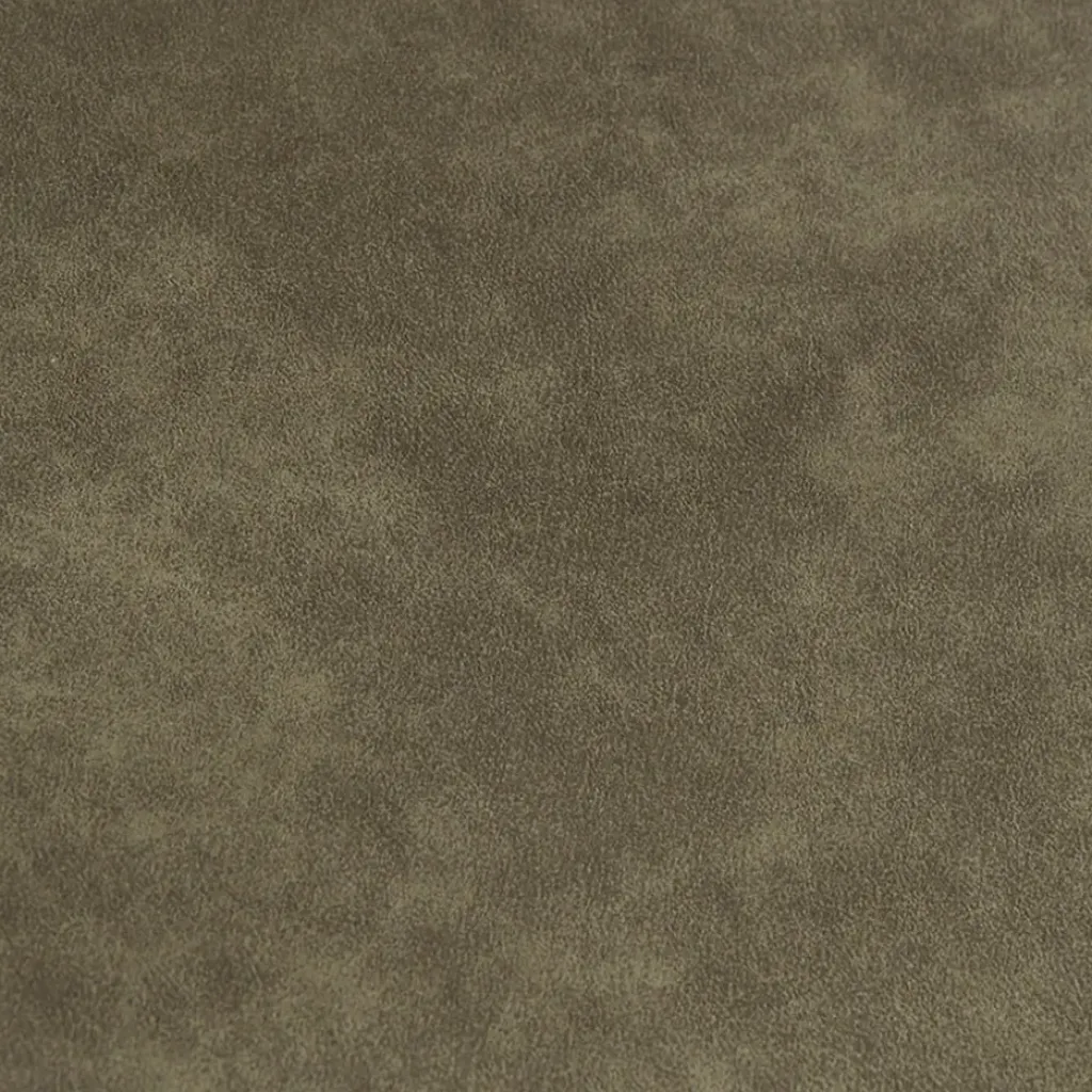 Fabrique de Styles Chaise avec accoudoirs en tissu effet daim kaki - Aston* Chaises