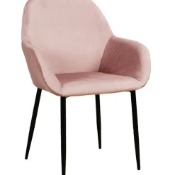 Fabrique de Styles Chaise avec accoudoirs en velours côtelé - Julia* Chaises