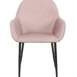 Fabrique de Styles Chaise avec accoudoirs en velours côtelé - Julia* Chaises