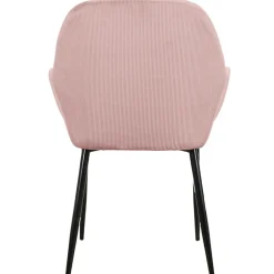 Fabrique de Styles Chaise avec accoudoirs en velours côtelé - Julia* Chaises