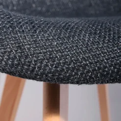 Fabrique de Styles Chaise avec accoudoirs en tissu grosse maille - Scarlett* Chaises