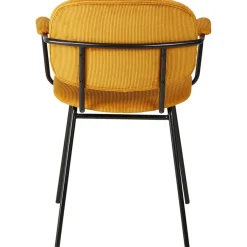 Fabrique de Styles Chaise avec accoudoirs en velours côtelé - Aston* Chaises