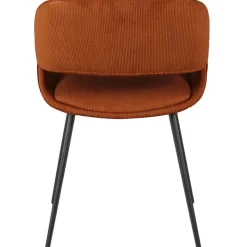 Fabrique de Styles Chaise avec accoudoirs en velours côtelé - Alma* Chaises