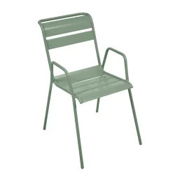 Fabrique de Styles Chaise bridge d'extérieur en acier - Monceau*Enfant Chaises, Fauteuils|Jardin