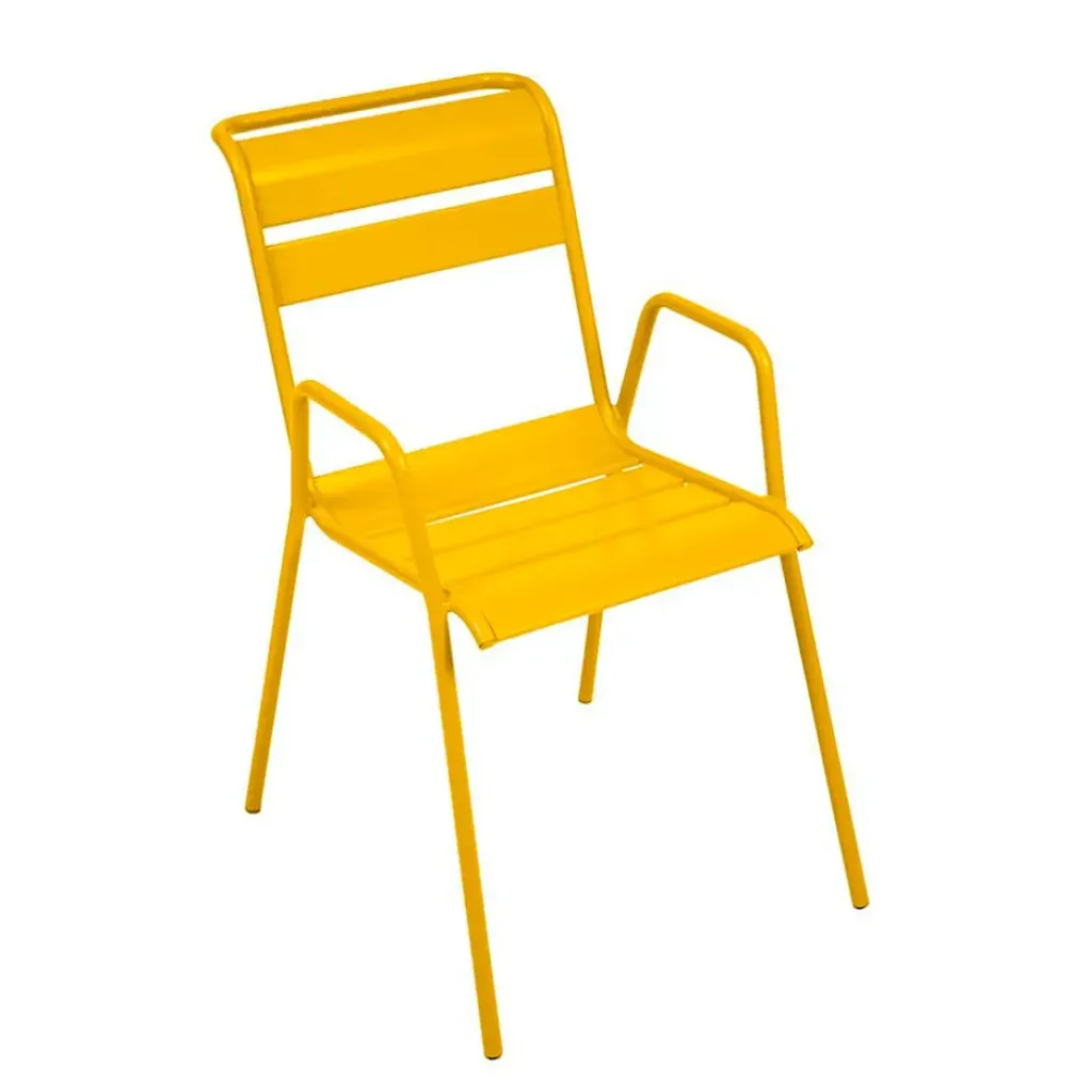 Fabrique de Styles Chaise bridge d'extérieur en acier - Monceau*Enfant Chaises, Fauteuils|Jardin