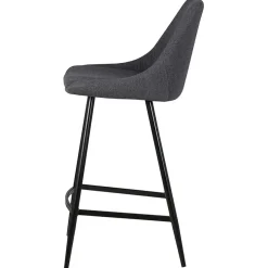 Fabrique de Styles Chaise de bar en tissu h67cm - Ben* Tabourets Et Chaises De Bar