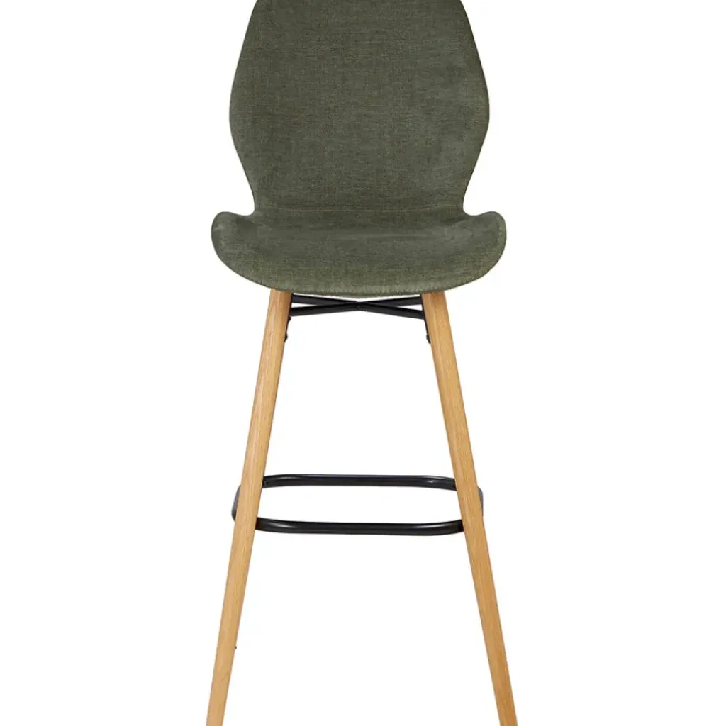 Fabrique de Styles Chaise de bar en tissu soft touch bouteille h65cm - Keri* Tabourets Et Chaises De Bar