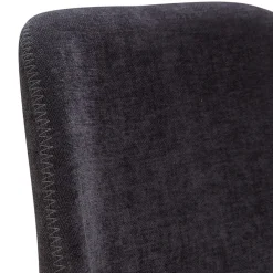 Fabrique de Styles Chaise de bar en tissu soft touch h65cm - Keri* Tabourets Et Chaises De Bar