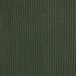 Fabrique de Styles Chaise de bar en velours côtelé vert h67cm - Ben* Tabourets Et Chaises De Bar