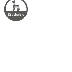 Fabrique de Styles Chaise de jardin empilable en résine tressée - Seville*Enfant Chaises, Fauteuils|Jardin