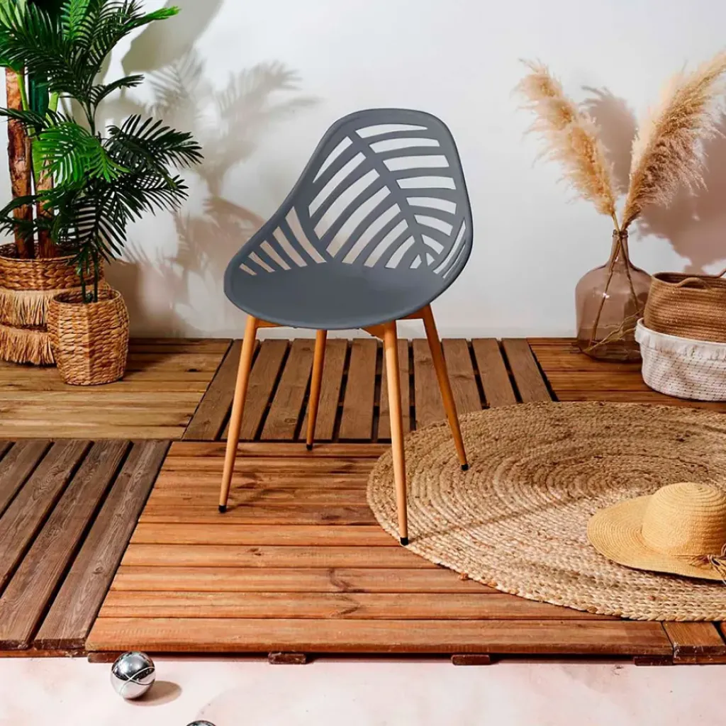 Fabrique de Styles Chaise de jardin en plastique - Alameda*Enfant Chaises, Fauteuils|Jardin